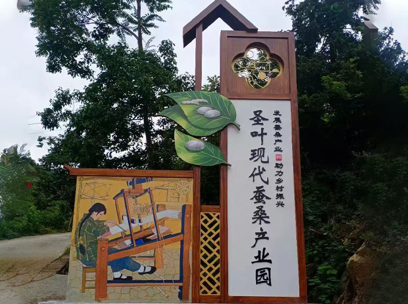 景点介绍标识